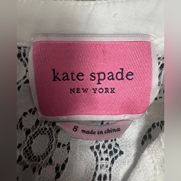 Kate Spade Bohemian White Lace Dress Size 8 (fits small) - Picture 5 of 10